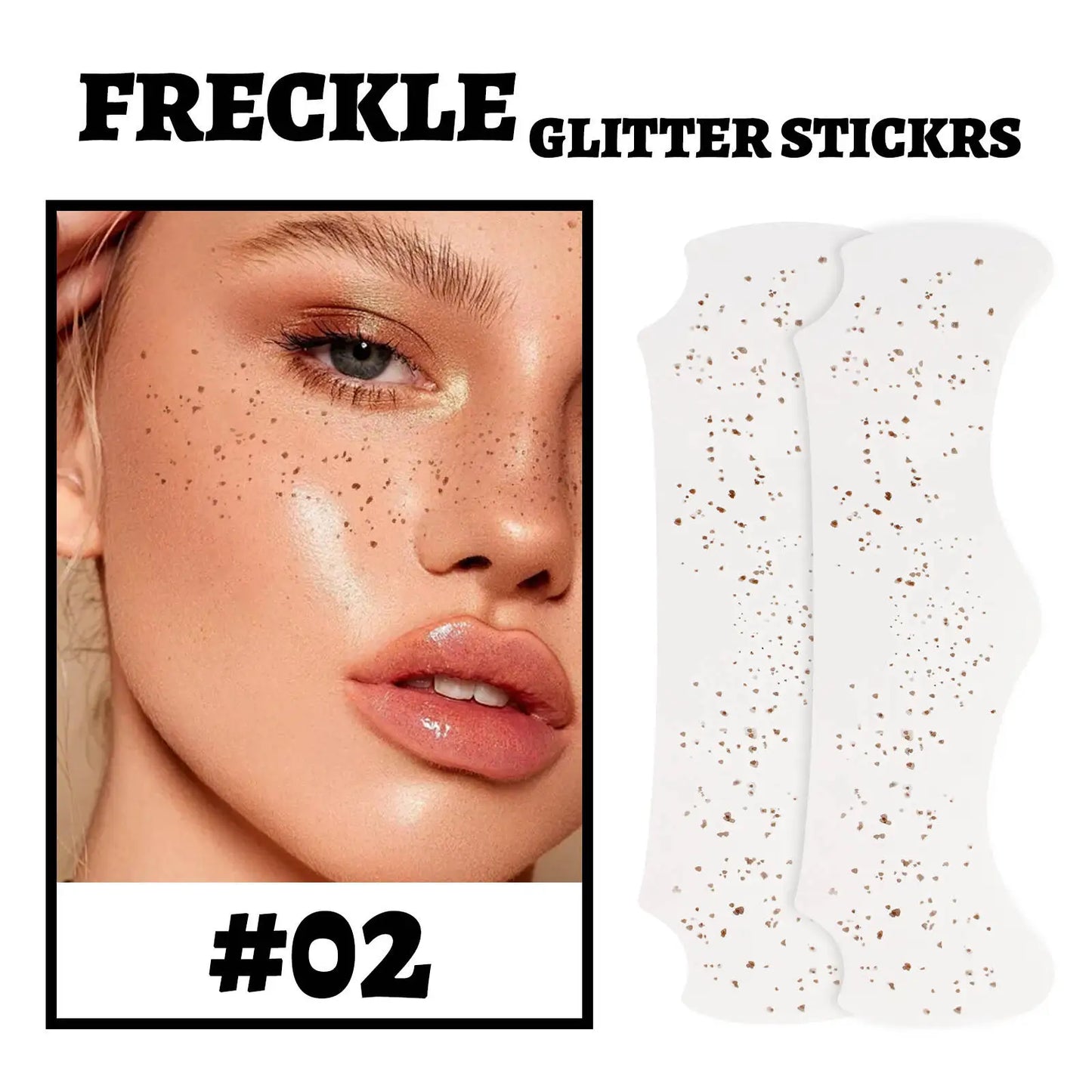 MLSMILE Gold Stamping Tattoo Waterproof Glitter Stars Butterflies Party Stage Performance Freckle Stickers 2025 New
